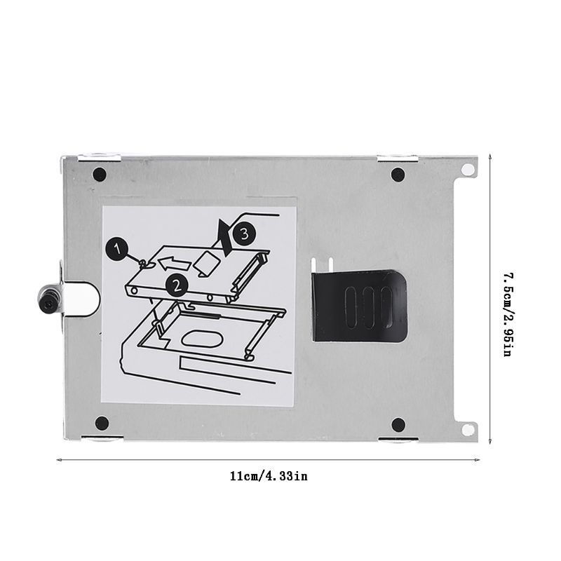 Btsg HDD Tray Bracket Bingkai Dudukan Hardisk Laptop Untuk Komputer H-P 6910P NC6400