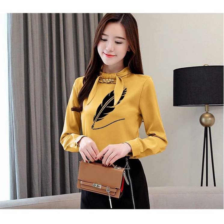 *[HNFK] Blouse Korea / Atasan Blus Wanita / Fashion Wanita / Blouse / Atasan Murah