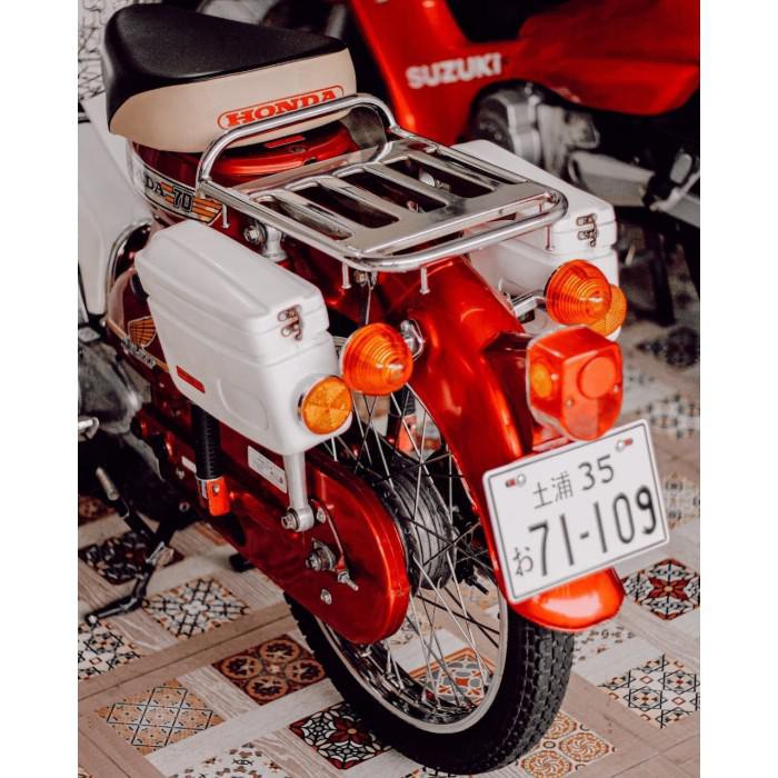 SIDEBOX Box Samping Kecil buat Honda c50 c70 c90 s90 s90z cb100 cb125 - Plus Mt Kucing