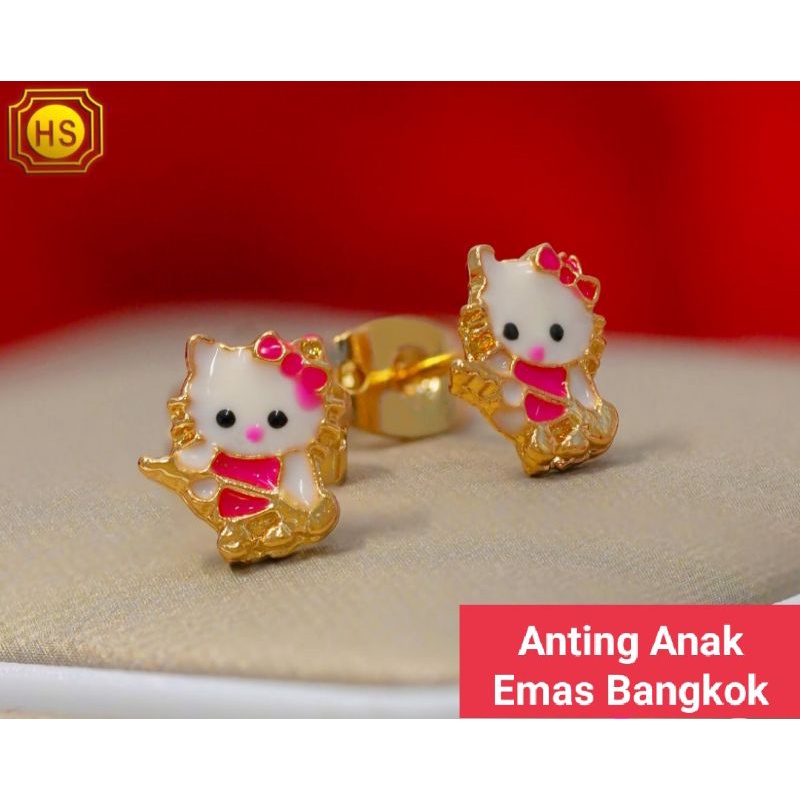 ANTING ANAK HELLO KITTY EMAS BANGKOK