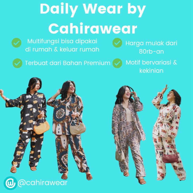 Baju Setelan Pajamas Piyama set Baju Tidur One set Baju Wanita Pakaian Wanita Daily set End 2020