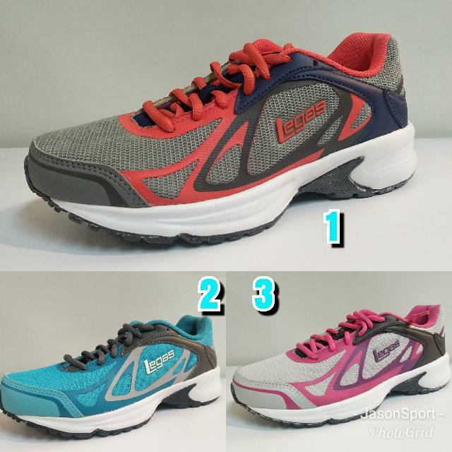 Sepatu League Legas Cewe Running Shoes Wanita Liquify La W Sneakers Perempuan murah original ori