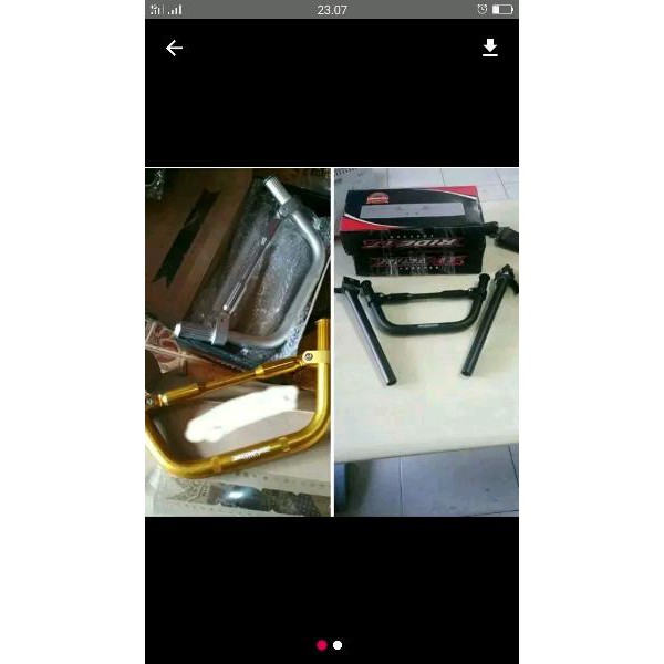 Terbaru Stang. Stir Model Stail Acerbis Smua Motor Rx. king. Cb. Gl. Megapro. Vxion. win Dll Limited