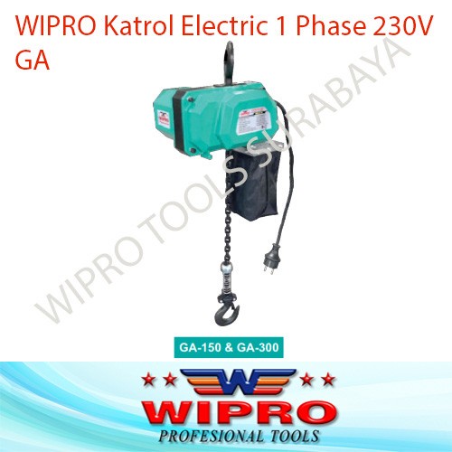 Katrol Electric Kapasitas 300 Kg WIPRO Katrol Elektrik 300Kg GA-300