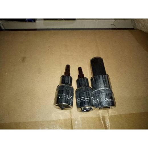 Jual hex bit socket 5mm, kunci L model sok 5mm