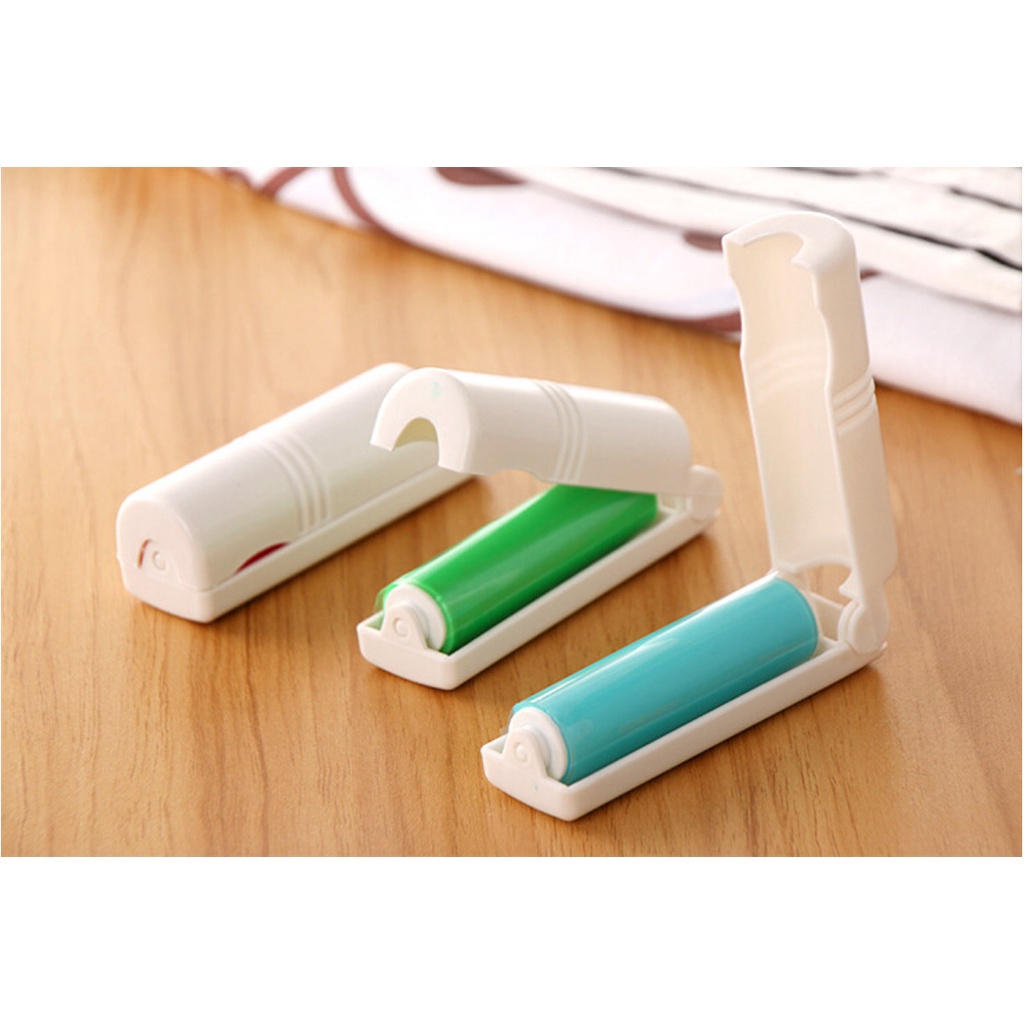 Rol Mini Pengangkat Pembersih Debu Bulu Sticky Buddy Lint Roller