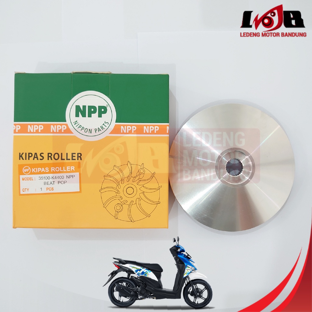 NPP Kipas Kopling Mio M3 Beat Pop Xeon Vario 125 FI Blower Rumah Roller ORI