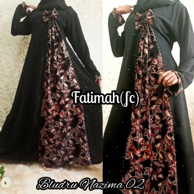 Abaya Cantik, Abaya Bludru Nazima 02