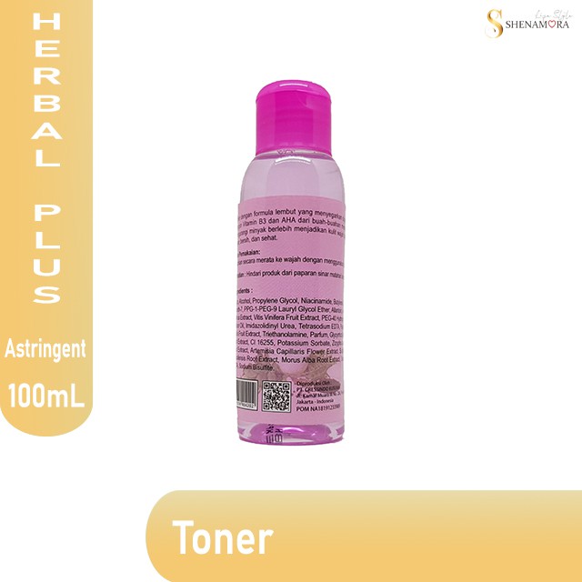 Herbal Plus Face Toner Wajah 100 ml