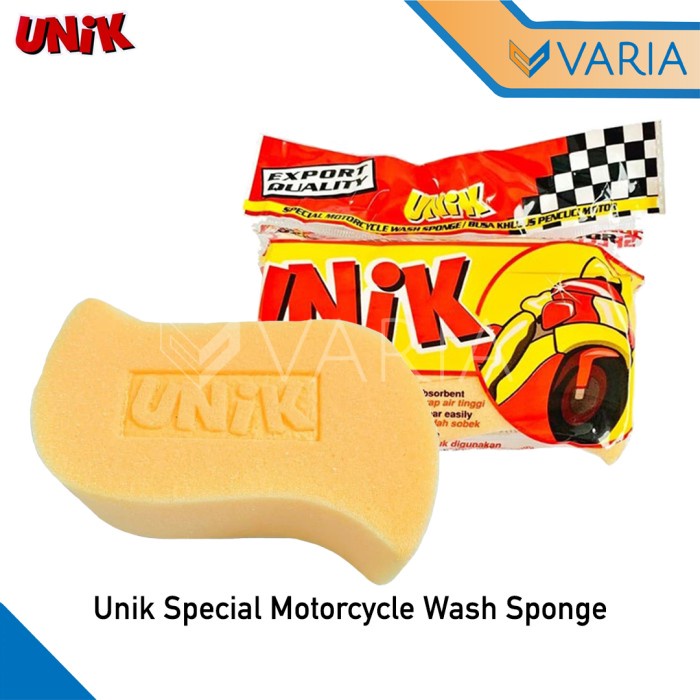 Unik Spon Busa Cuci Motor Special Motorcycle Wash Sponge