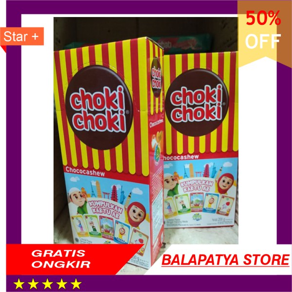 

STOK SISA 9 SAJA ! BURUAN !!! choki choki isi 20pcs