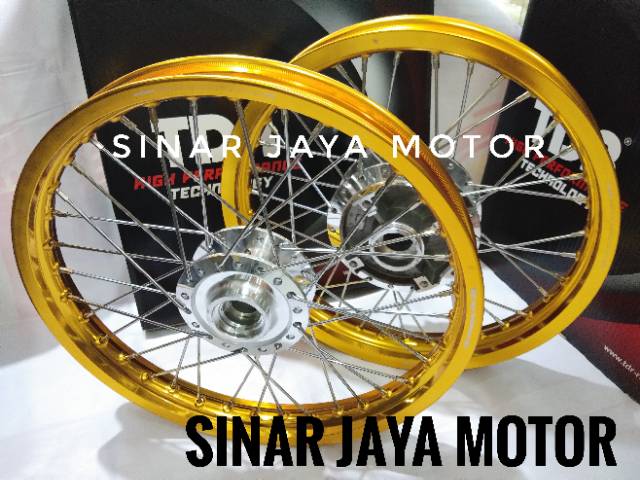 Sepaket Paketan Pelak Velg TDR Tiger revo Ring 17  Ukuran 185 215 Ring 17 TDR Thailand Pemasangan Pn