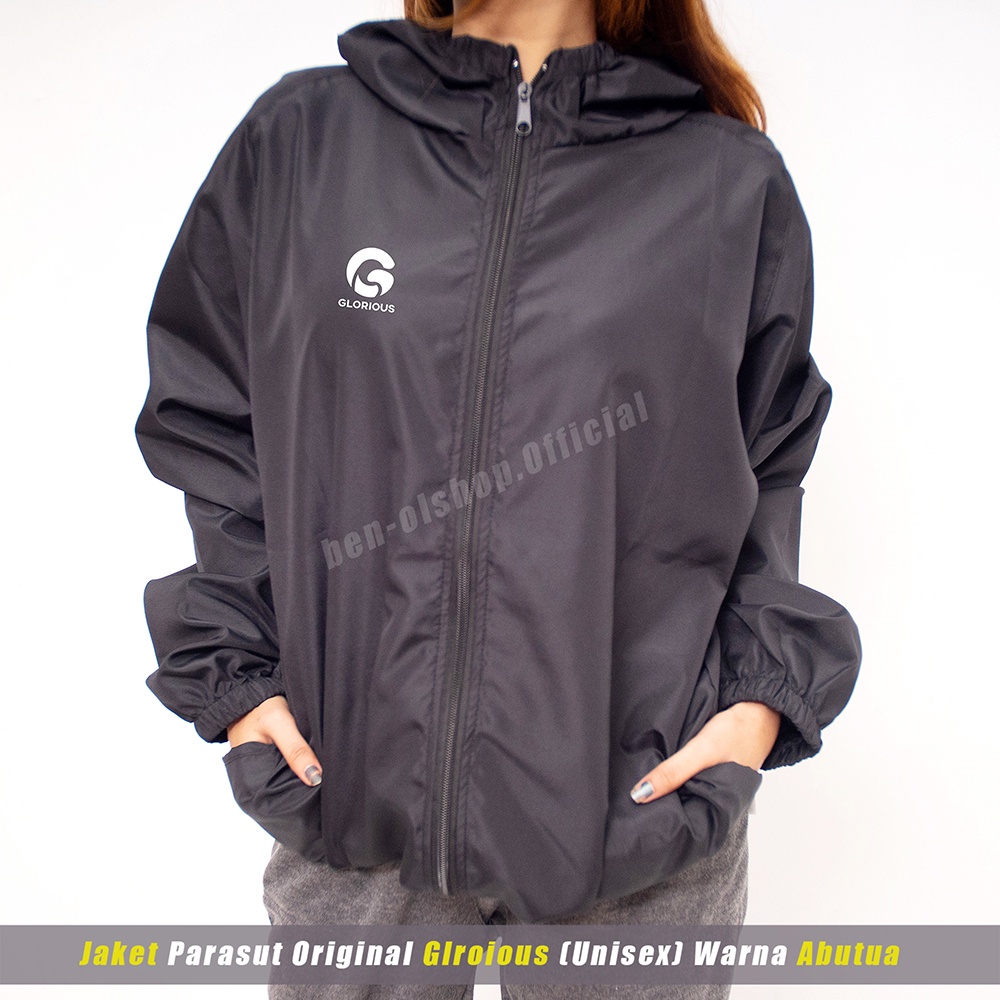 Jaket Olahraga Pria Wanita Sepeda Lari Running Pembakar Lemak Original Glorious-6