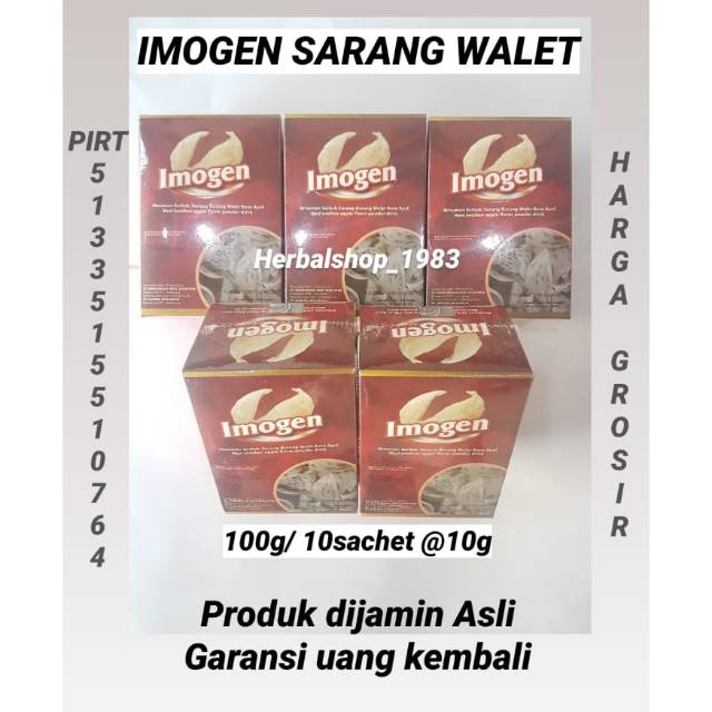 IMOGEN SARANG WALET ( NEW PRODUK )