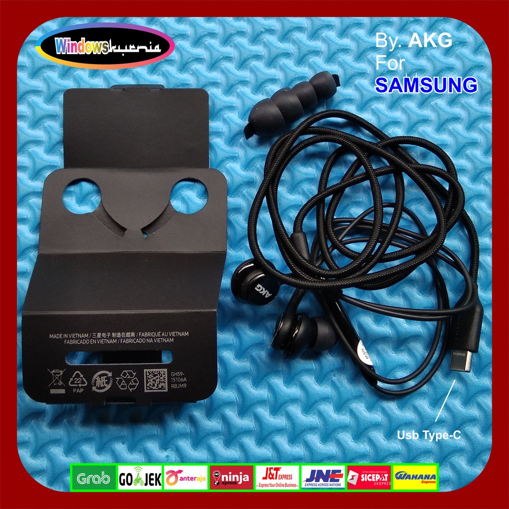 Headset AKG Samsung Galaxy Note 10 Note 10 plus Original Type C
