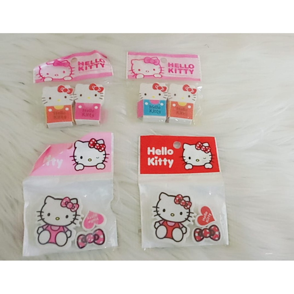 

CRAZY SALE TAKASIMURA_STORE Penghapus Hellokitty/Penghapus Pensil LUCU Bentuk HK 07.6.7 AF807