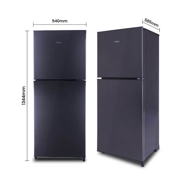 AQUA Kulkas 2 Pintu 169 Liter AQR-D251 (DS/LS)