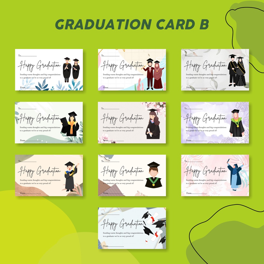 Jual (GRADUATION CARD) UCAPAN WISUDA/ SELAMAT WISUDA/ GRADUATION GIFT ...