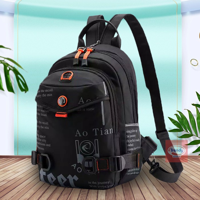 Tas Kecil Pria Tas Bahu | Tas Mini Pria Slempang Jinjing Gendong | Tas Ransel Kecil Korea Tempat HP