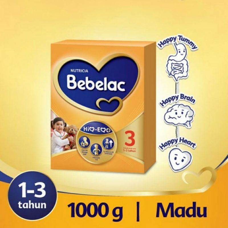 Bebelac 3 Madu 1000 g