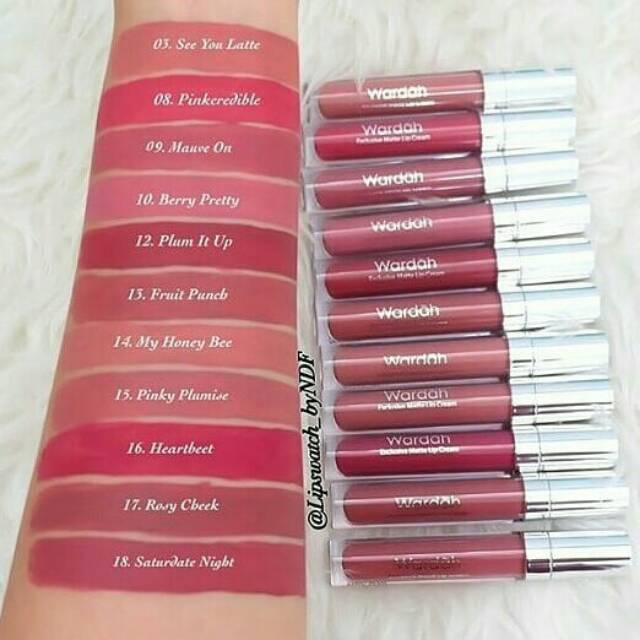 WARDAH EXCLUSIVE MATTE LIP CREAM