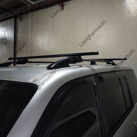 PAKET RACK BAGASI ATAS MOBIL + KAKI BAGASI PLATINUM JEPIT ROOF FILL ALUMUNIUM-3