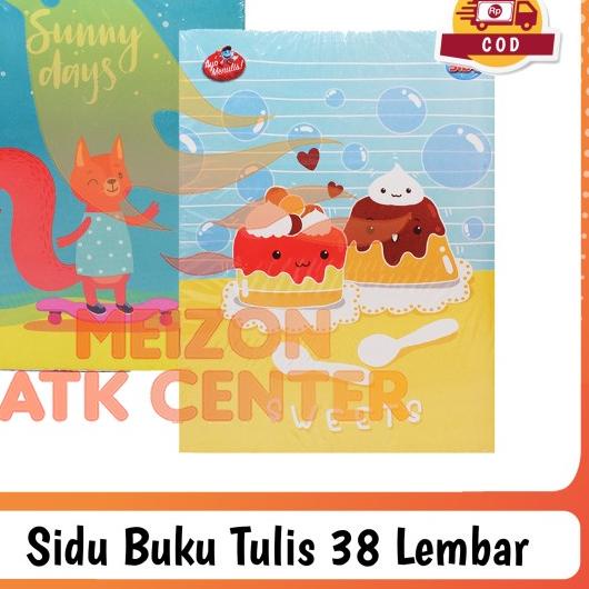 

Buku Tulis SINAR DUNIA / SIDU 38 Lembar (PER PAK)