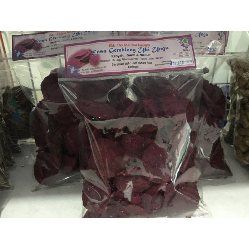 

Kripik Ubi Ungu Renyah