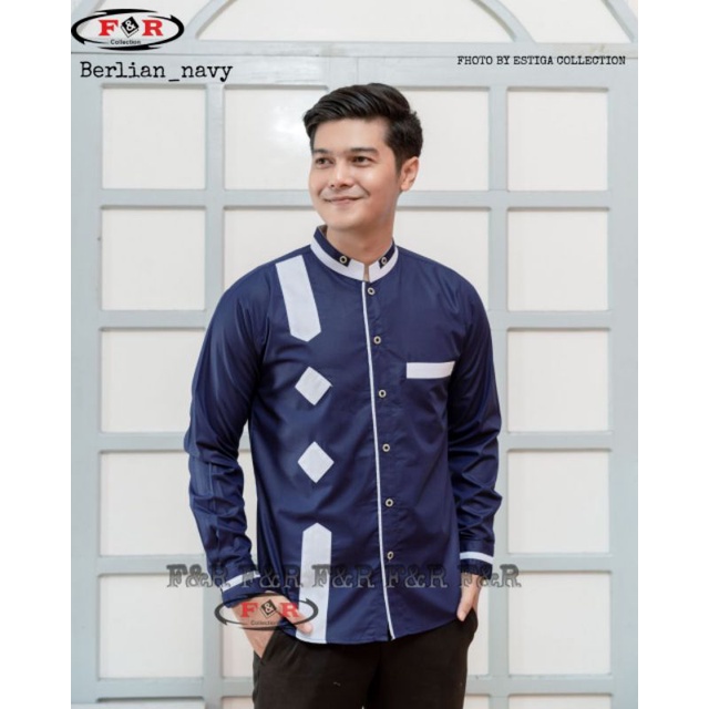 Batik Cahaya_2 Baju Koko Kurta Lengan Panjang Fashion Muslim Original Premium|| Baju Koko Pria Lenga