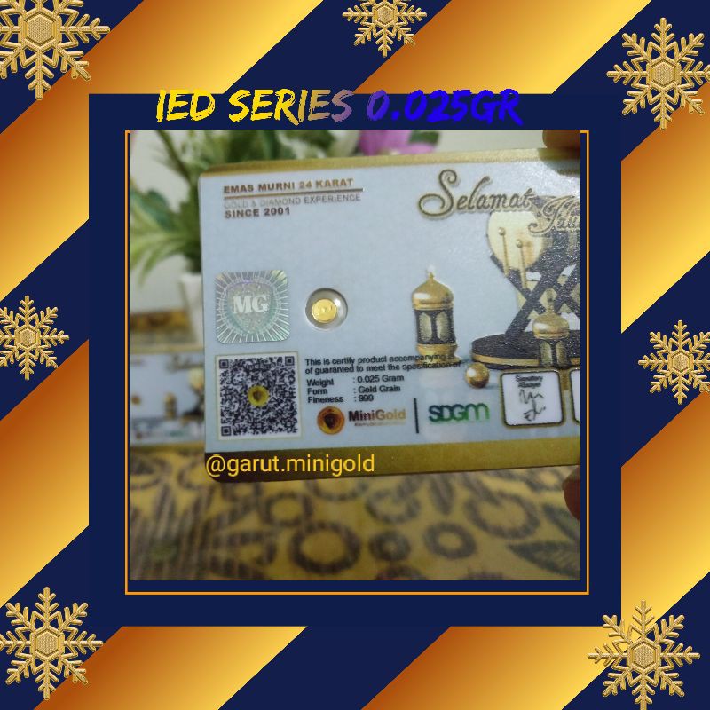 

LM MiniGold Gift Series Idul Fitri 0.025gr