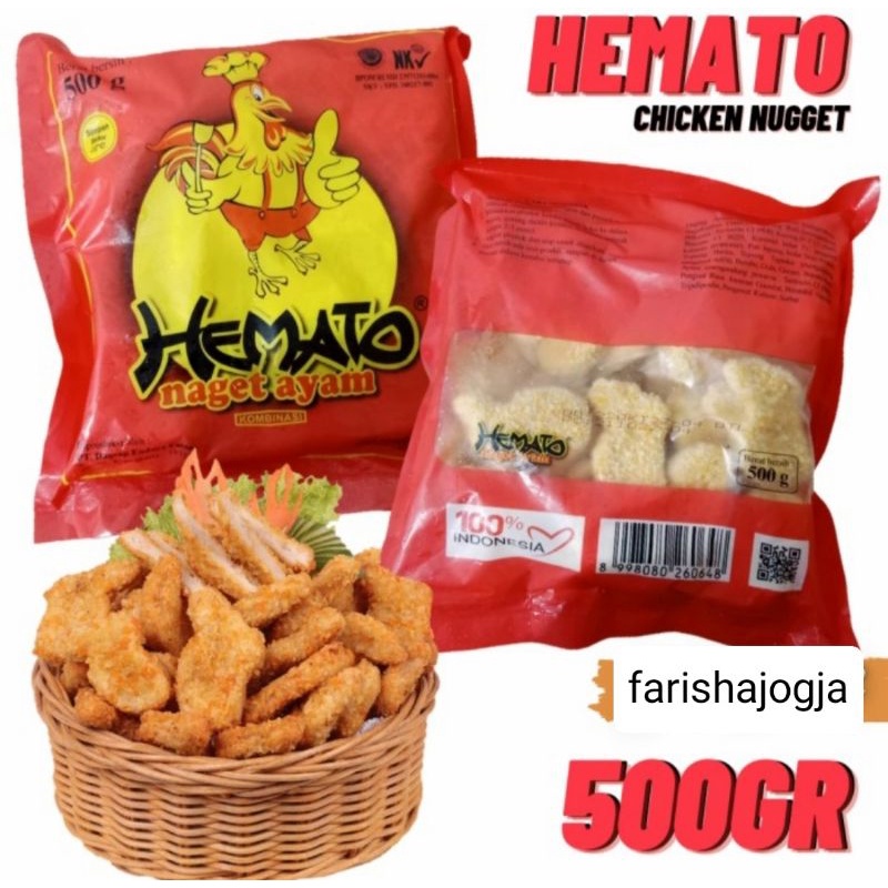 ✨ FSFF ✨ [instan] Nugget Hemato 250g 500g