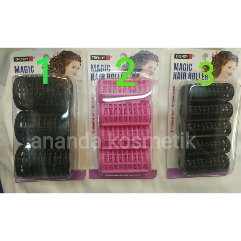 HAIR MAGIC ROLLER TRENDY JAPAN /PENGERITING RAMBUT ALAMI /HAIR CURLER/ ROL RAMBUT