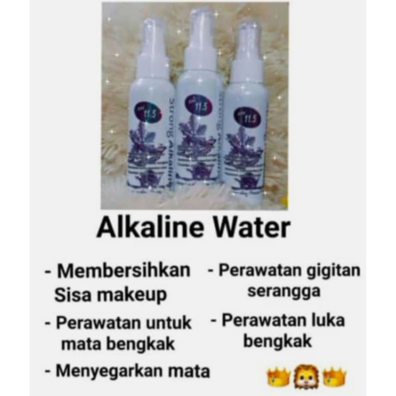 Alkaline water