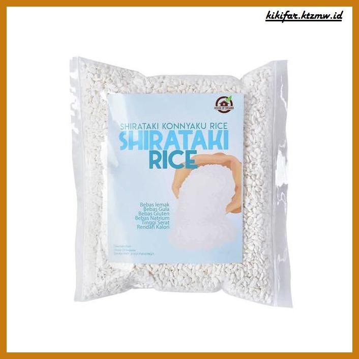 

ANEKA-BERAS- SHIRATAKI KONNYAKU RICE / BERAS SHIRATAKI 500 GR -BERAS-SEHAT.