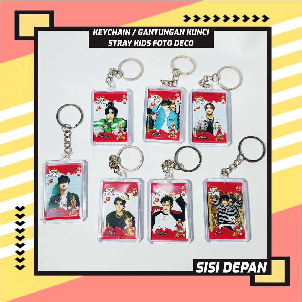 Gantungan Kunci / Keyring / Keychain NCT Dream Hot Sauce