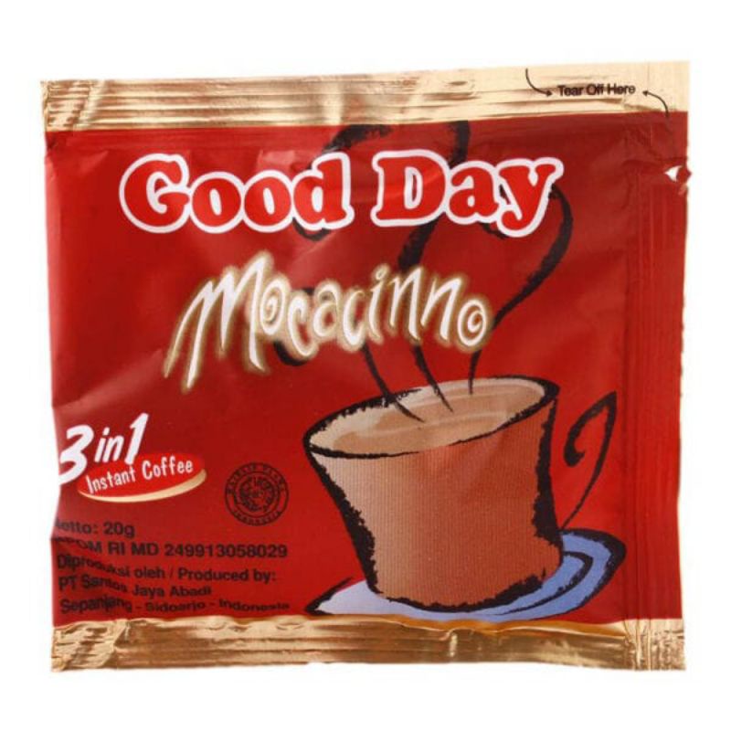 

Kopi Good Day Mocacinno 20gr