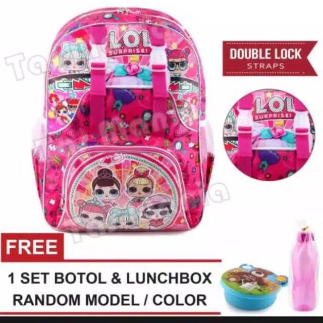 Tas anak sekolah tk dan sd tas anak karakter lol