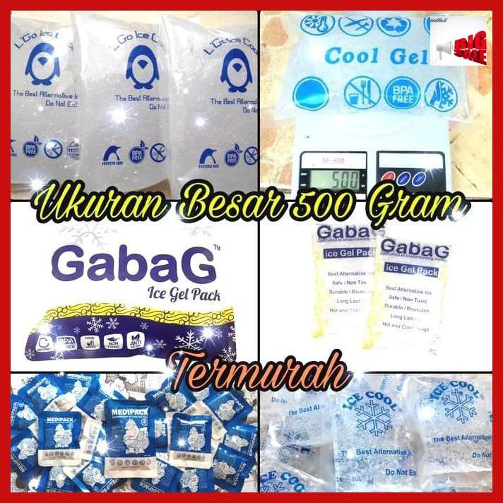 

obatiyab- es gel es gel bag besar 500 gram -ori.