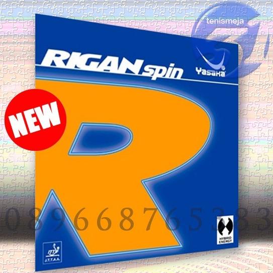 ORIGINAL Karet pingpong YASAKA RIGAN SPIN-HITAM
