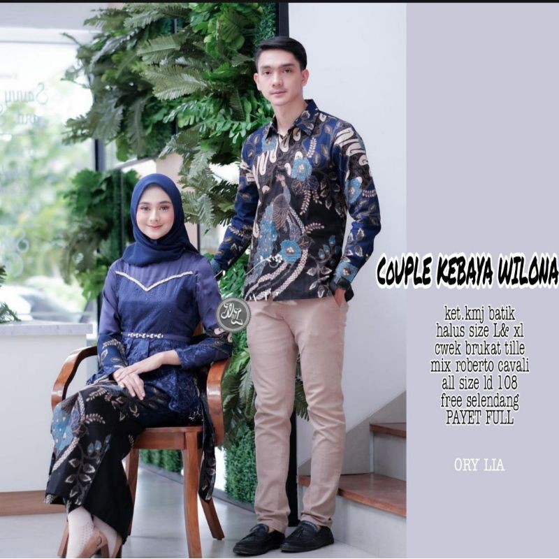 TERBARU DAN TERLARIS COUPLE KEBAYA WILONA