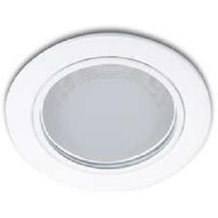 Philips Downlight 13804 Glass Recessed White 1x18W