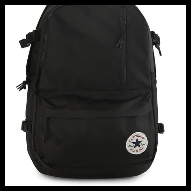 NEW STOCK TAS RANSEL BACKPACK RESTOCK CONVERSE PRIA/WANITA BLACK 100% ORIGINAL STOCK TERBATAS