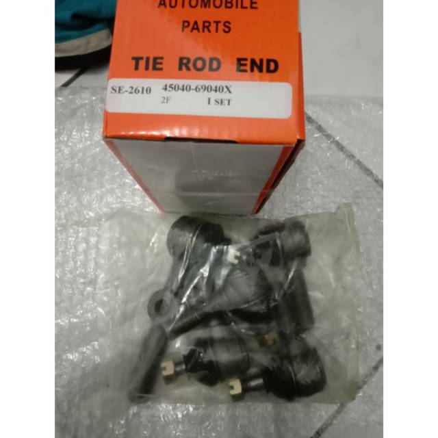 Tie rod end set hardtop 2f