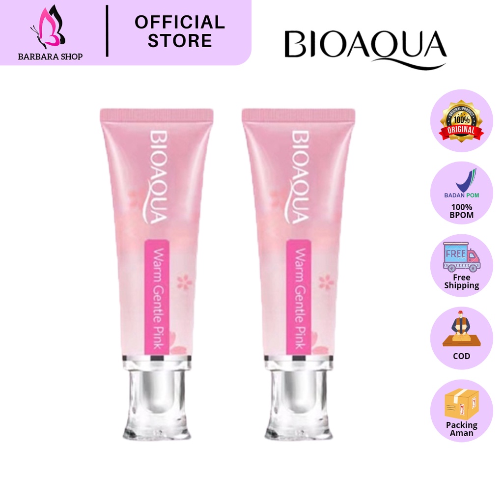 BIOAQUA Nenhong Cream 30g Warm Gentle Pink nenhong Lip serum pemerah bibir