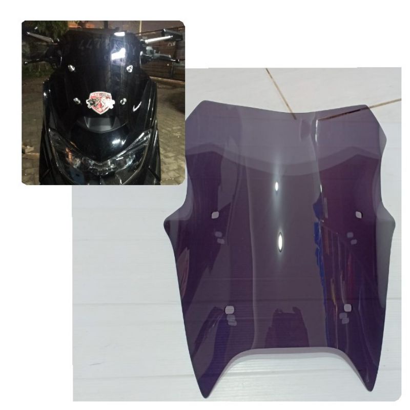 WINSHILD NMAX NEW 2020 2021 MODEL OCITO HITAM SMOKE