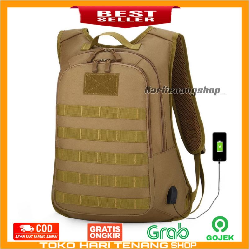 TAS RANSEL OUTDOOR / TAS RANSEL USB / TAS RANSEL TACTICAL 076 /TAS IMPORT