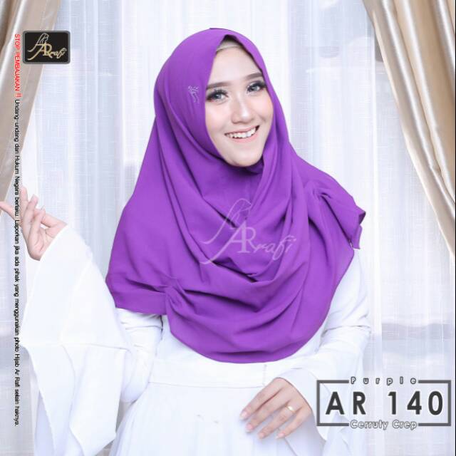 Hijab Arrafi kode AR 140