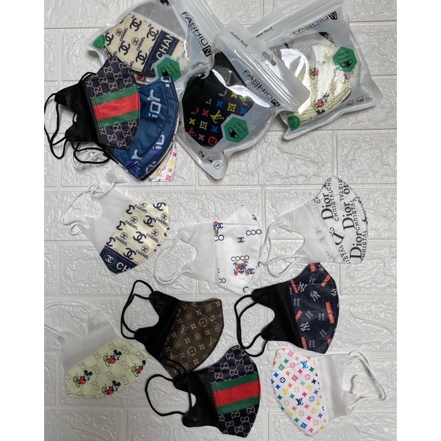 Masker Duckbill branded isi 10pcs