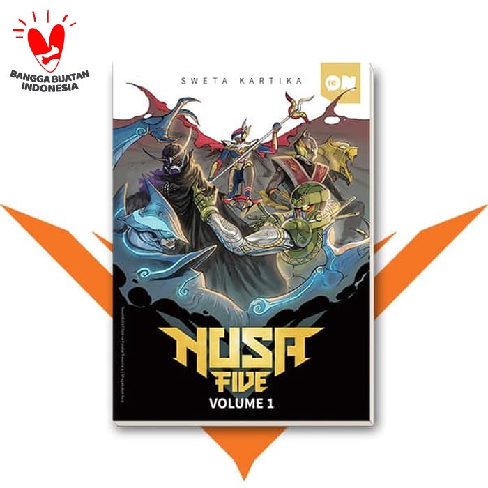 Komik Nusa Five Volume 1 oleh Sweta Kartika Nusa V Nusantaranger