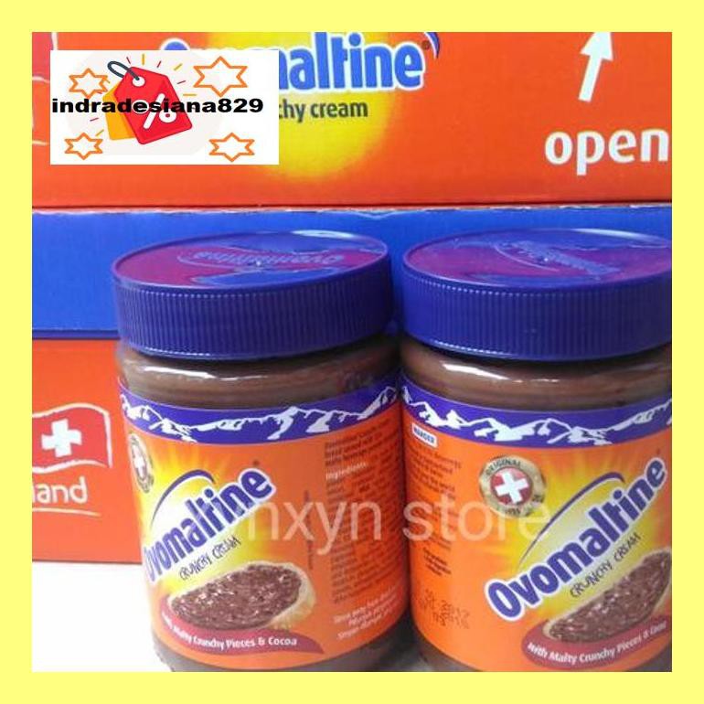 

Sf504Nind Ovomaltine 380 Gram / Selai Cokelat Ovomaltine Crunchy 380Gr Ind504Sm